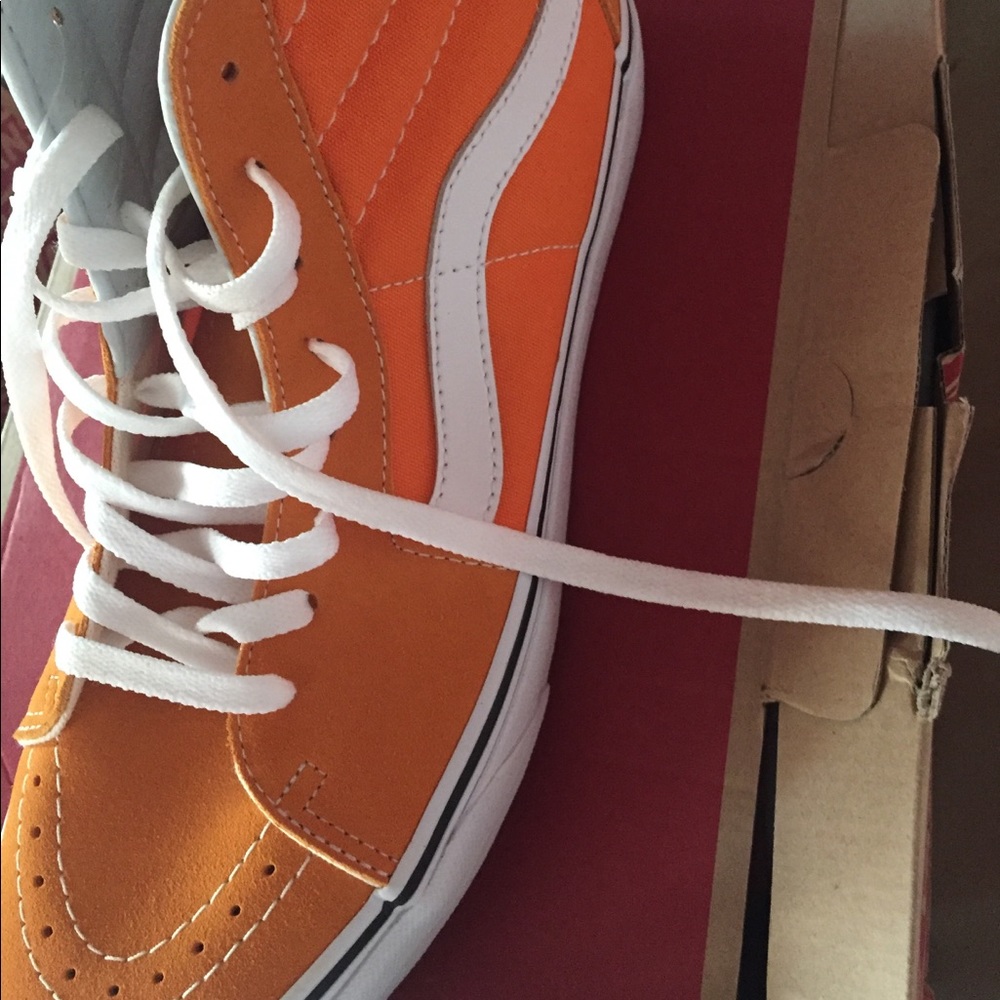 Orange high tops